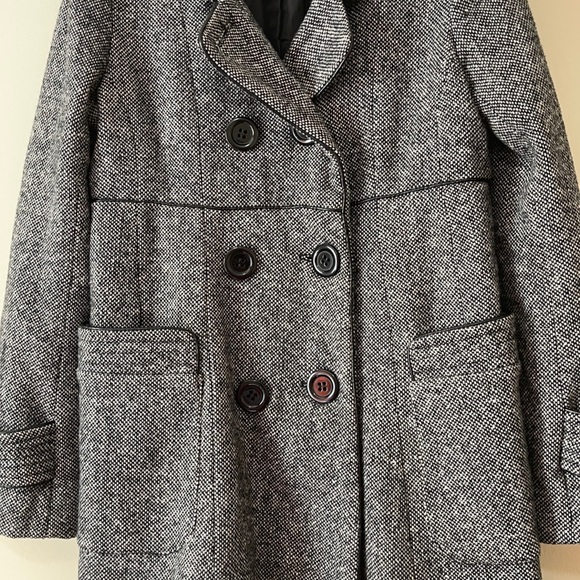 American Rag Wool Blend Tweed Pia Coat S - Picture 8 of 17